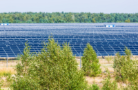 new solar field by LafargeHolcim