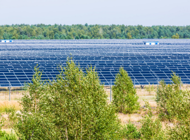 new solar field by LafargeHolcim