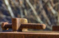 corroded wedge anchors