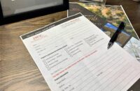 An awards entry application