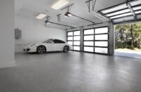 New American home garage features euclid product