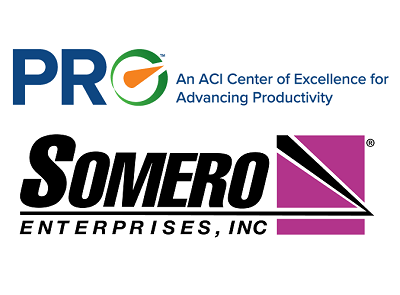 PRO: An ACI Center of Excellence for Advancing Productivity welcomes Somero Enterprises, Inc. as its newest member. Somero joins as a Silver Member.