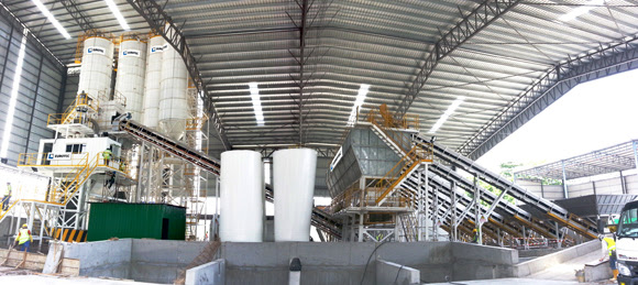 Eurotec MZP200 concrete plant