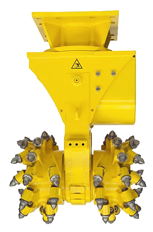 Husqvarna recently introduced the DC 200 drum cutter, a new attachment for the DXR demolition robot product line.