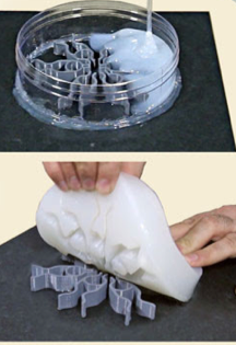 New Mold Star 20T translucent platinum silicone