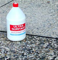 resealing exposed aggregate