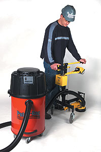 Pulse-Bac - Concrete dust is the most difficult kind of dust to vacuum, says Travis McCutchen, vice president of sales and marketing at CDCLarue Industries Inc. The gritty powder spewed during saw cuts can clog a typical vacuums filter in 15 minutes, faster than wood or drywall dust does. Its very abrasive, its very fine and its hard to contain, he says.