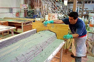 The artisans who contributed to this article came to concrete countertops down a spectacular variety of paths. One started in the industry building concrete skateparks. 