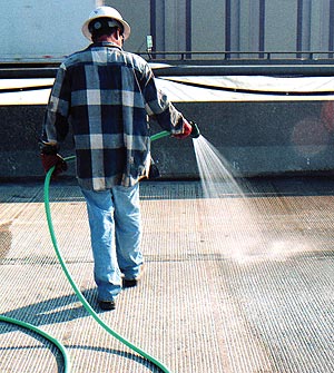 Densifiers for concrete - the chemical reaction stimulated by densifiers will stop only if the densifier runs out of alkali (calcium hydroxide) or if the job is complete. Or, the densifier may run out before you reach the desired penetration.
