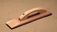 Kraft Tool Clear Heart A float, generally, is a flat metal, wood, or laminate tool that smoothes the surface of freshly laid concrete.
