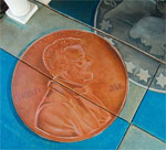 Metallic Without Mud, metallic color for concrete that is a true metallic.
