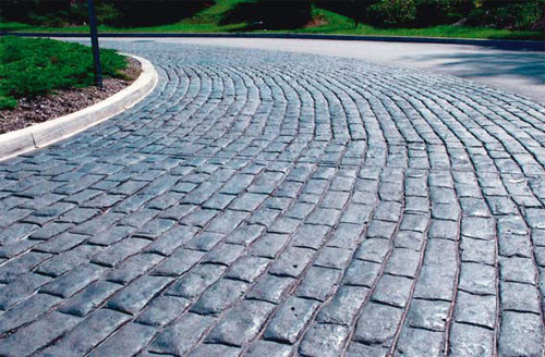 Cast-in-place, Stamped Second Place: Patterned Concrete of Cincinnati, Fairfield, Ohio Kentucky Department of Transportation, Fort Wright, Ken.