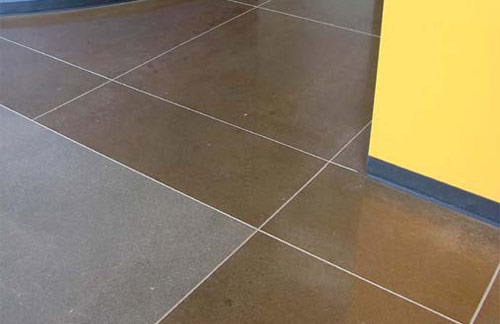 Polished, Greater than 1,500 square feet First Place: Colorado Hardscapes Inc., Denver Colo. UCHSC Education Building, Fitzsimmons Campus, Aurora, Colo.