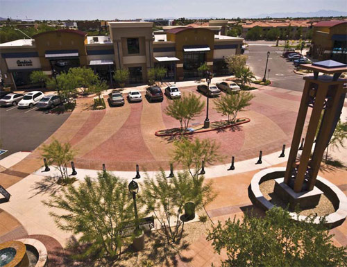 Cast-in-place, Stamped, Greater than 1,500 square feet First Place: Progressive Concrete Works Inc., Phoenix, Ariz. Citadelle, Glendale, Ariz.