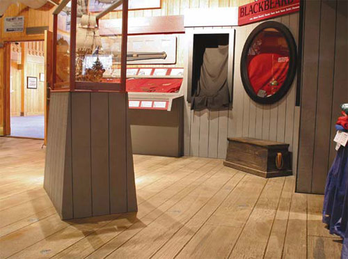 Artistry, Second Place: Royal Coat Decorative Concrete Inc., Morehead City, N.C. Maritime Museum Lobby Floor, Beaufort, N.C.